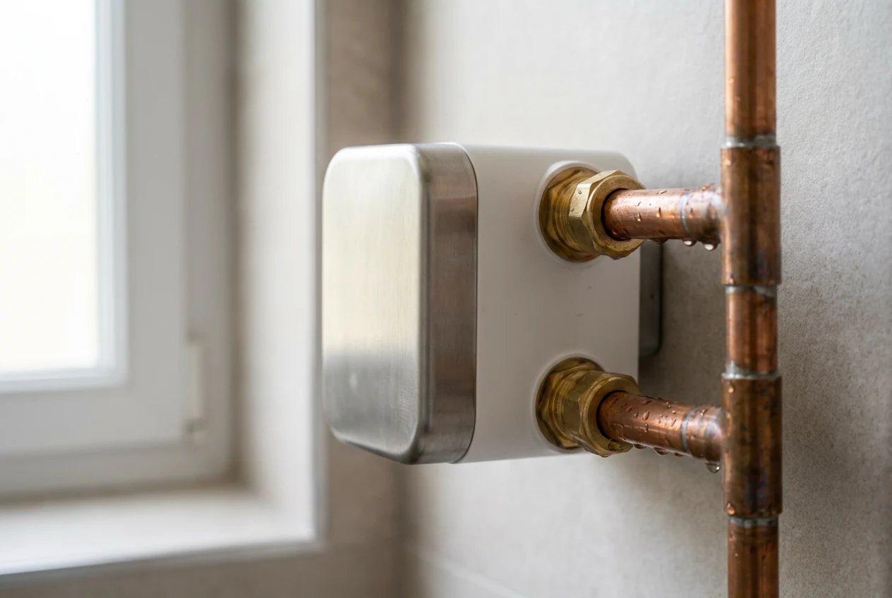 Système anticalcaire pour douche à Poisy