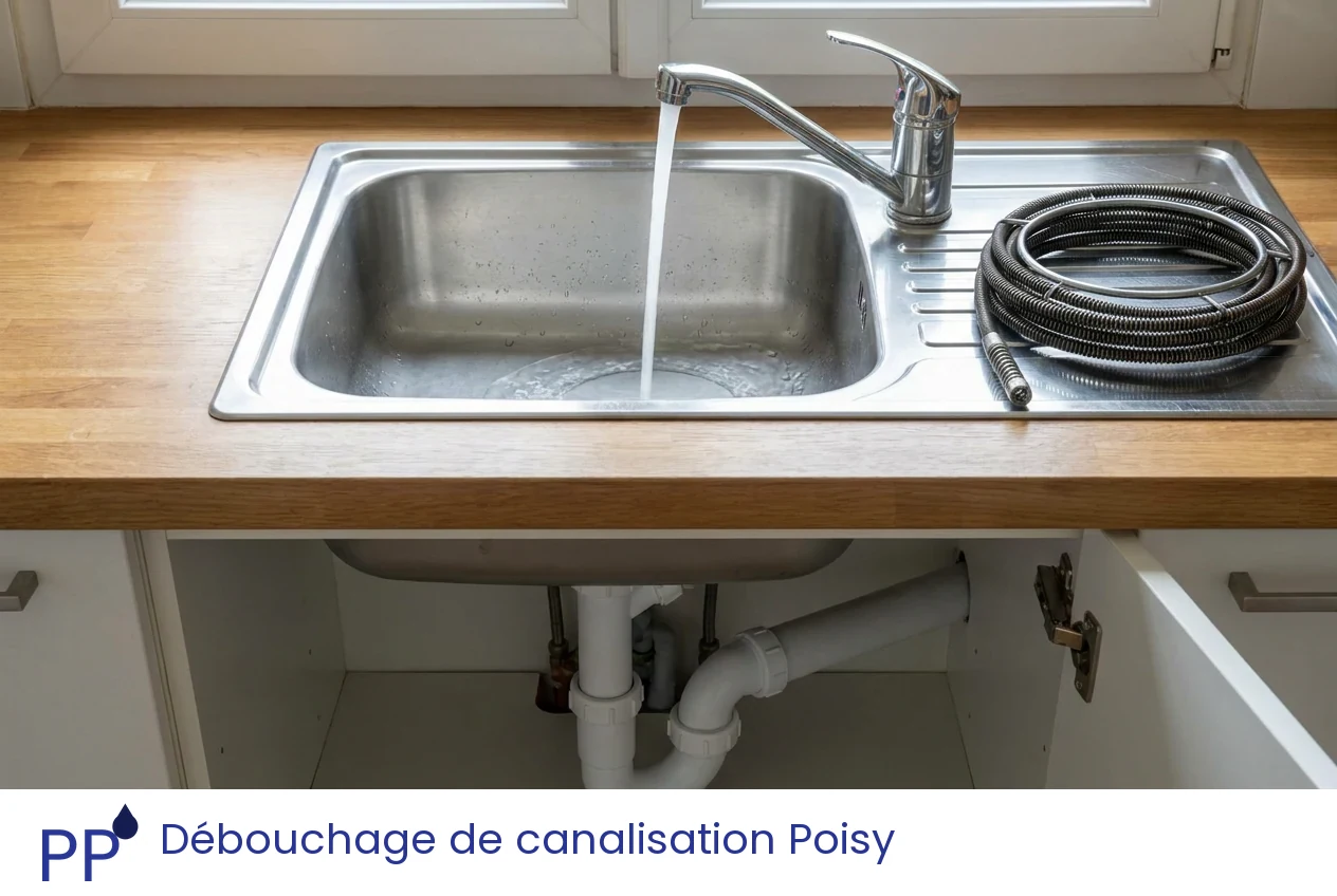 Débouchage de canalisation à Poisy