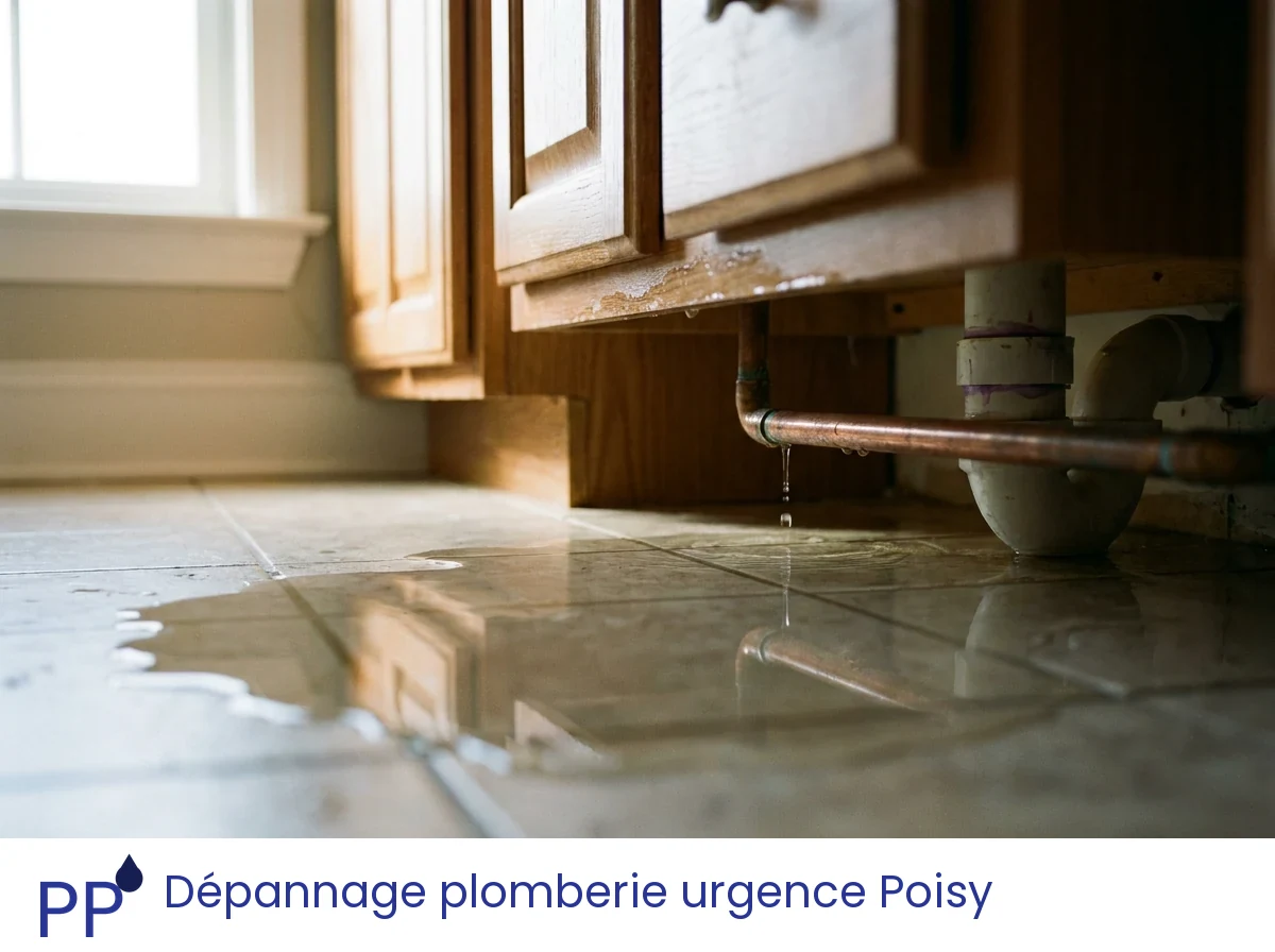 Dépannage plomberie urgence à Poisy