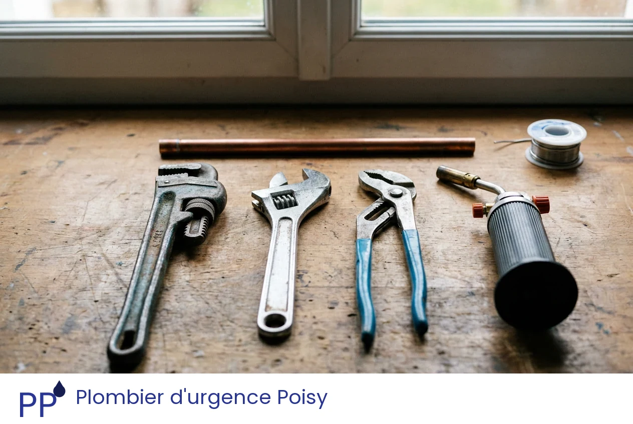 Plombier d'urgence à Poisy
