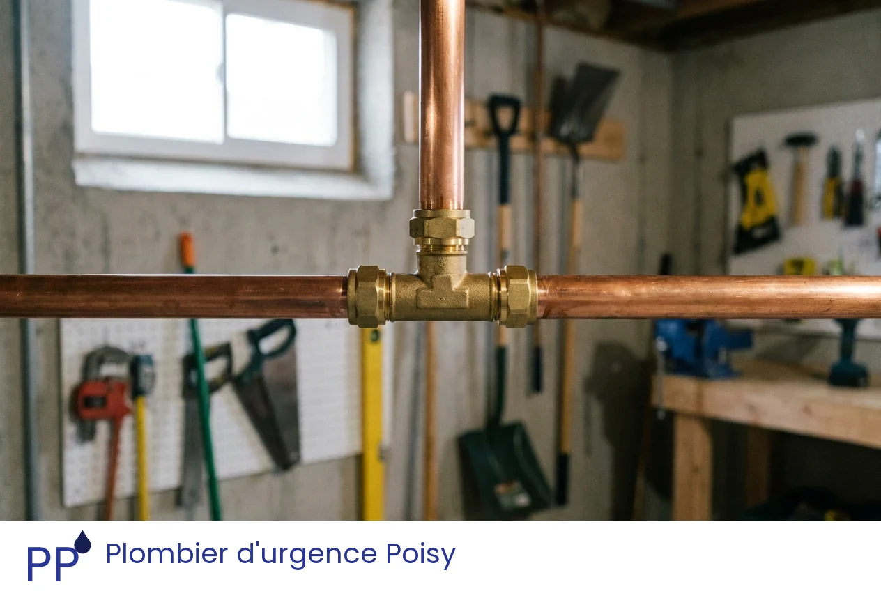 Plombier d'urgence à Poisy