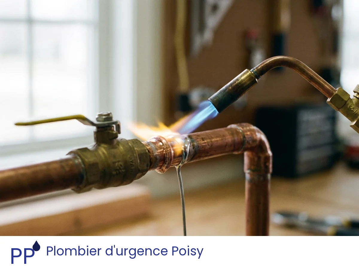 Plombier d'urgence à Poisy