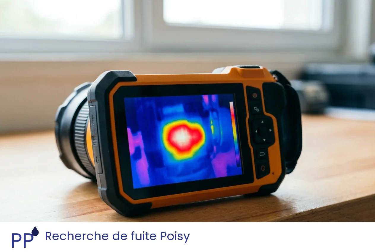 Recherche de fuite à Poisy
