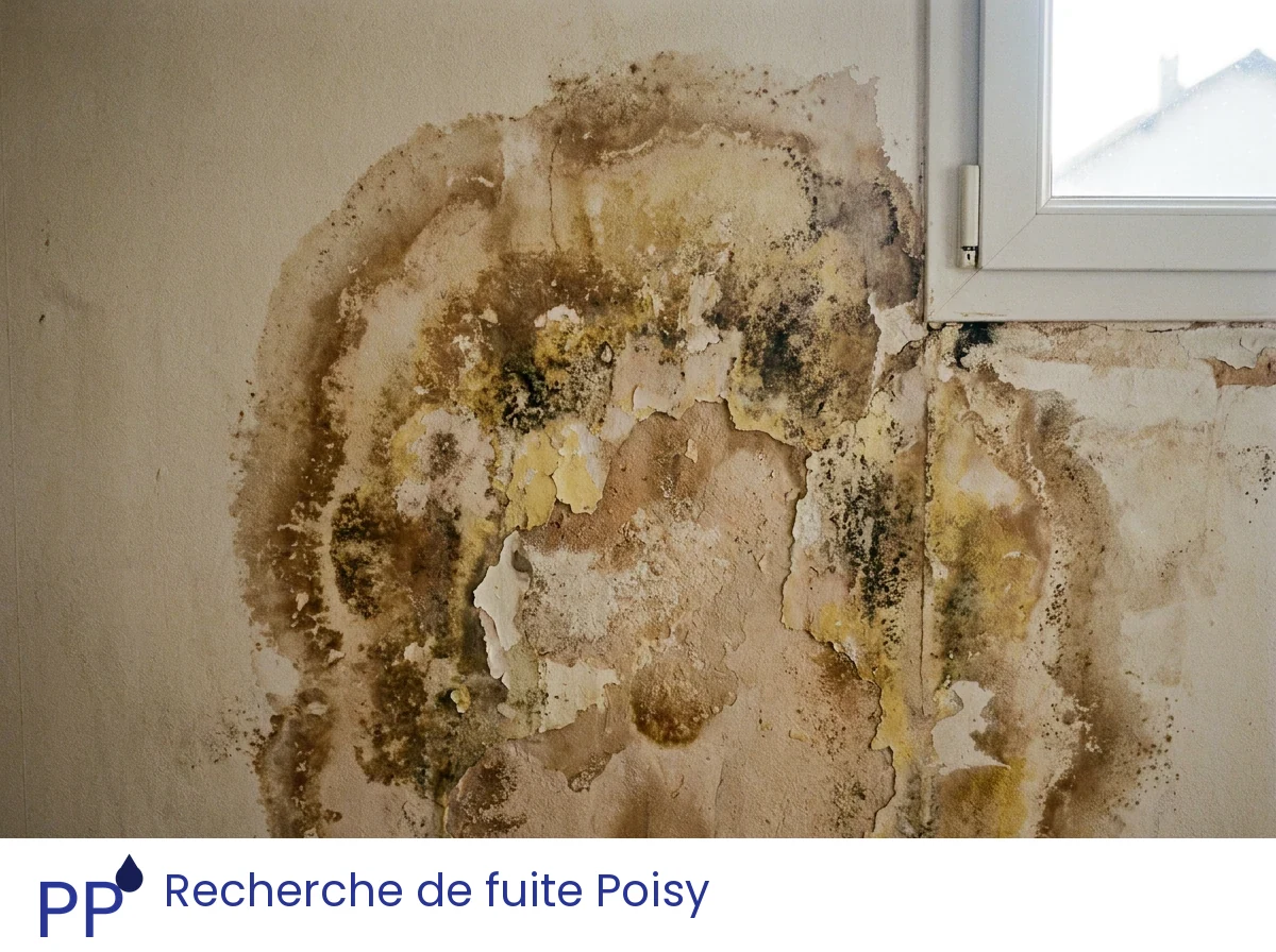 Recherche de fuite à Poisy
