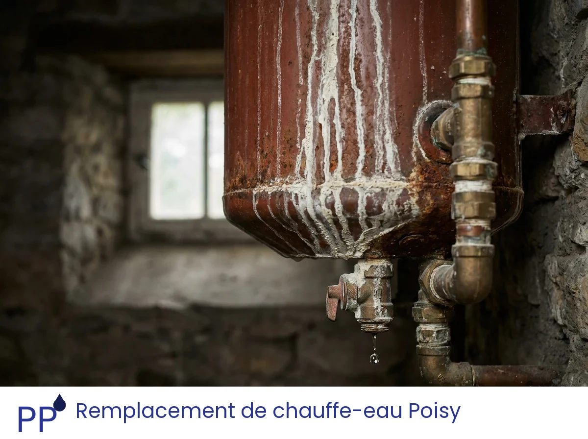 Remplacement de chauffe-eau à Poisy