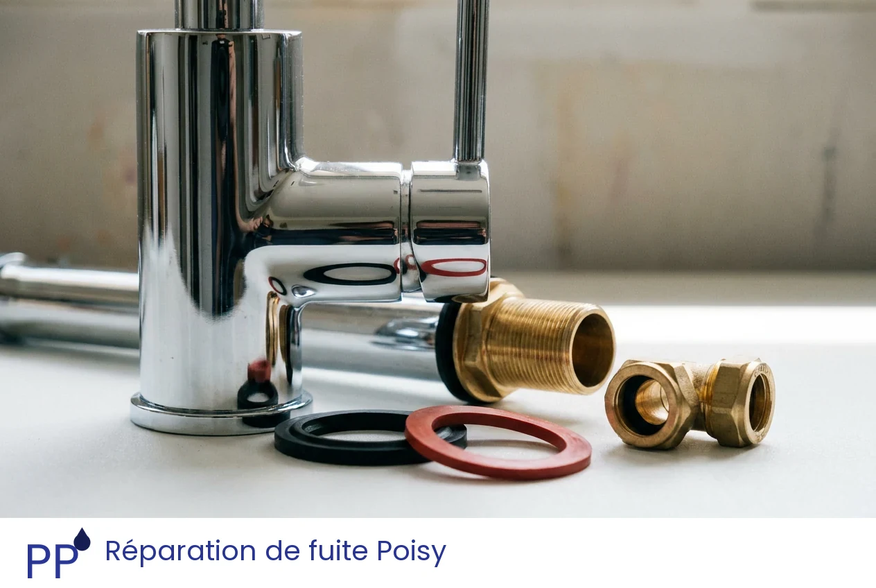 Réparation de fuite à Poisy